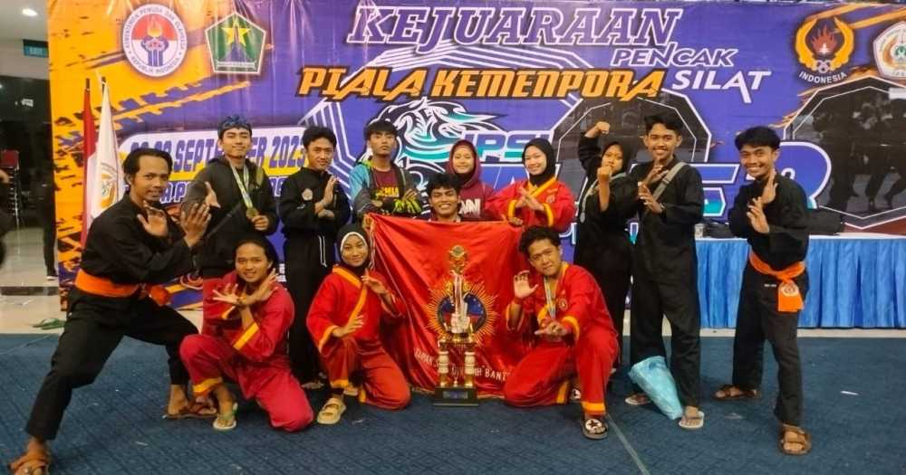 Ukm Tapak Suci Uin Smh Banten Raih Juara Umum Di Kejuaraan Piala